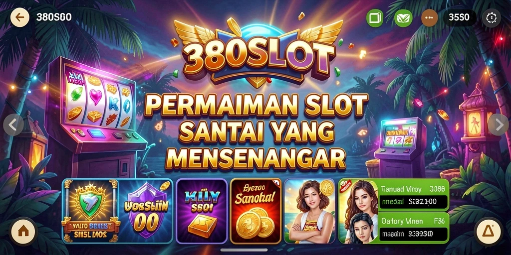 Tampilan gameplay seru dengan efek menarik di 380SLOT.