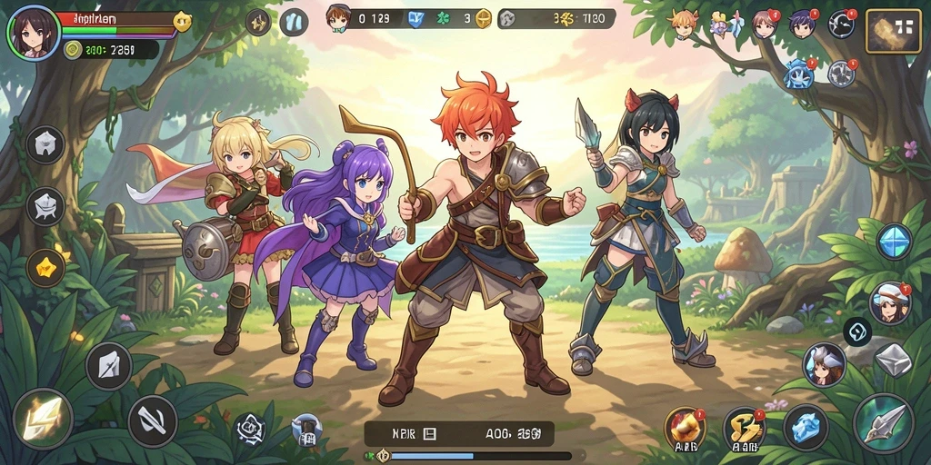 Tampilan gameplay API288 yang menarik dan kaya warna.