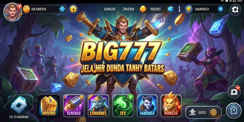 Tampilan menakjubkan dari gameplay Open World BIG777.