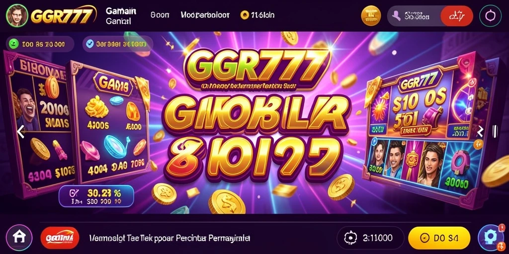 Tampilan gameplay GGR777 dengan mesin Slot yang menarik.