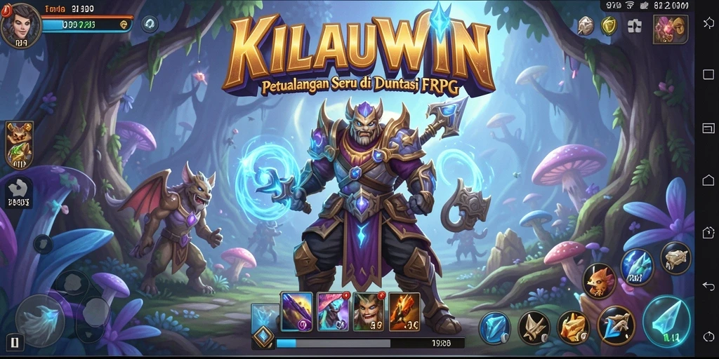 Tampilan menarik gameplay RPG KILAUWIN dengan karakter dan lingkungan yang hidup.