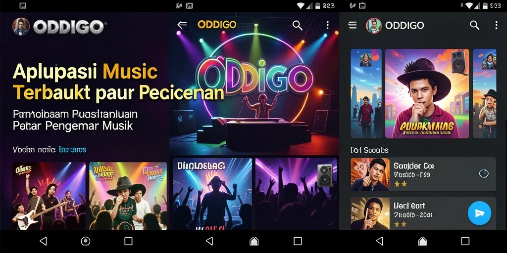 Tampilan gameplay ODDIGO yang menarik dan interaktif.