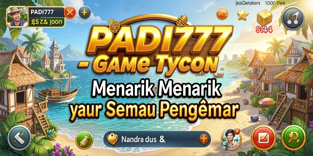 Screenshot PADI777 menampilkan momen seru gameplay Tycoon.