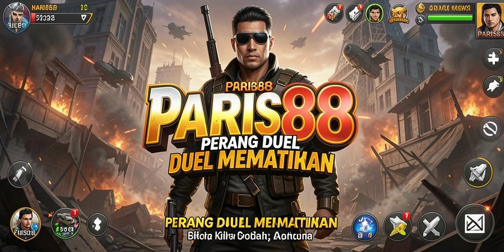 Tampilan aksi seru dalam permainan Fighting PARIS88.