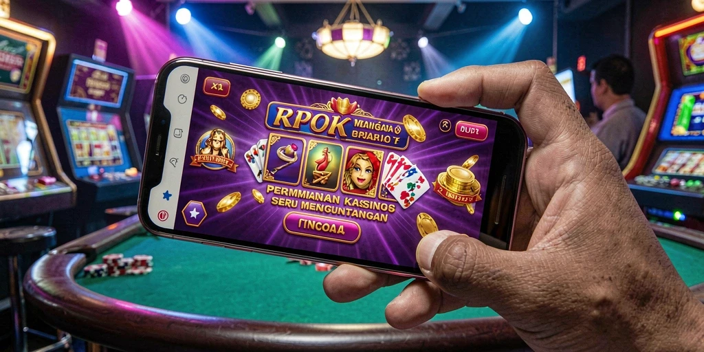 Tampilan gameplay seru dalam RPOK yang menampilkan pengalaman Kasino.