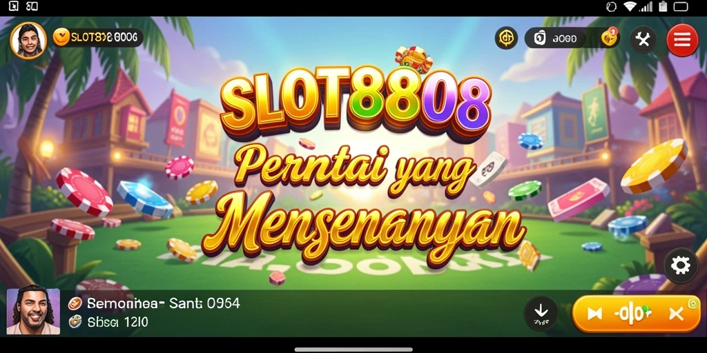 Tampilan gameplay SLOT8808 yang seru dan mengasyikkan.