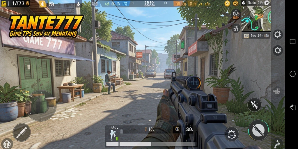 Gameplay intens TANTE777 dengan aksi menegangkan dan grafis luar biasa.
